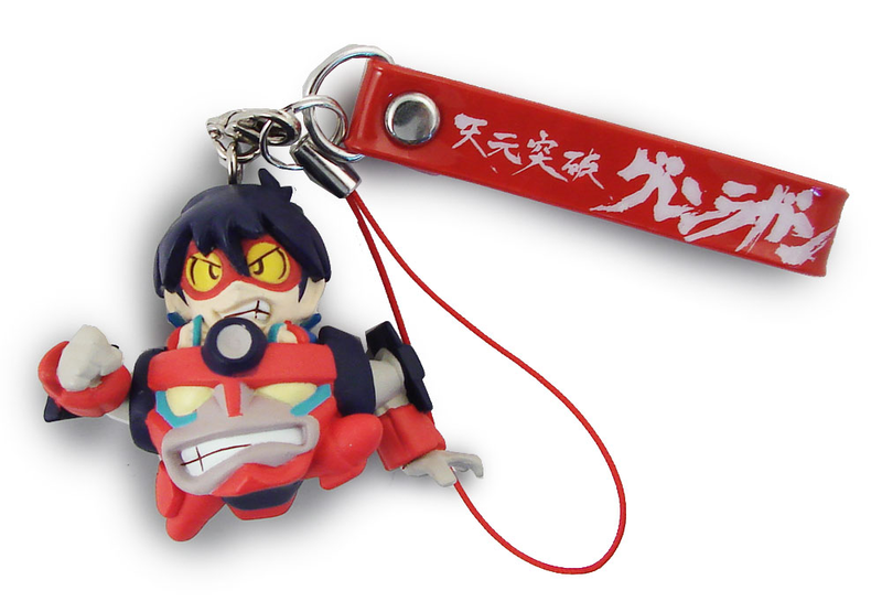 Eye Up Gurren Lagann Mini Gurren Team Strap Figure: Simon on Gurren image 1