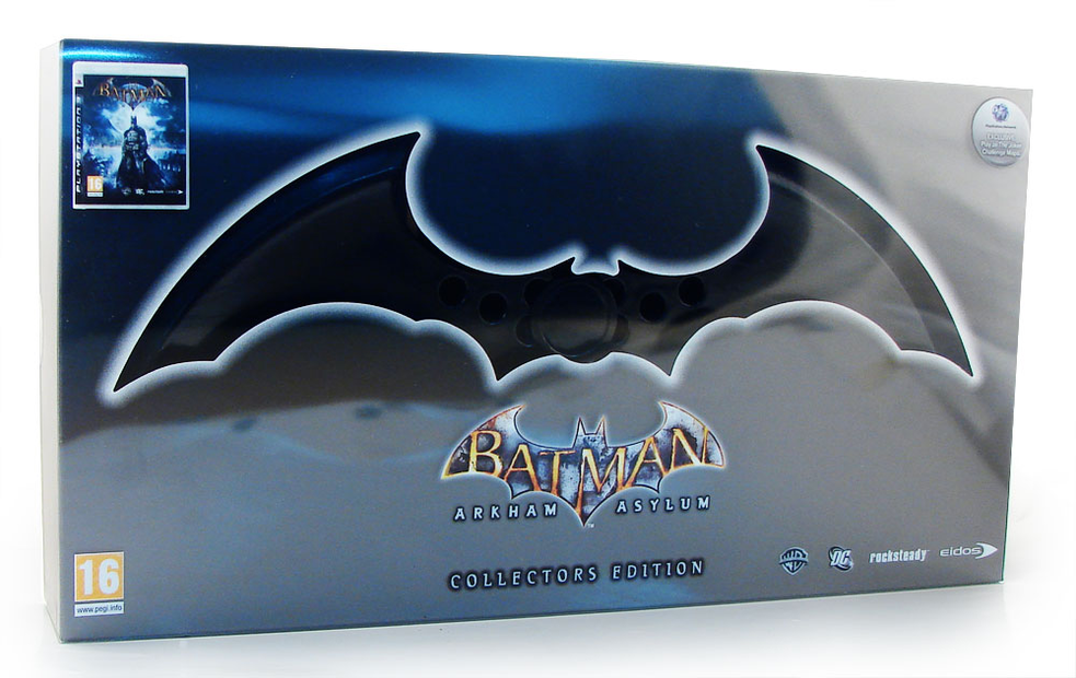 Batman : Arkham asylum collector - X360 - Jeu Occasion Pas Cher Batman : Arkham asylum collector - X360 - Jeu Occasion Pas Cher