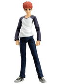 Fate/stay night Non Scale Pre-Painted PVC Figure: figma Emiya Shiro (Casual Version) thumbnail 1