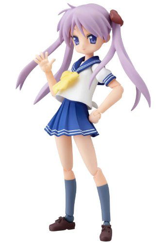 Lucky Star Non Scale Pre-Painted PVC Figure: figma Hiiragi Kagami image 1