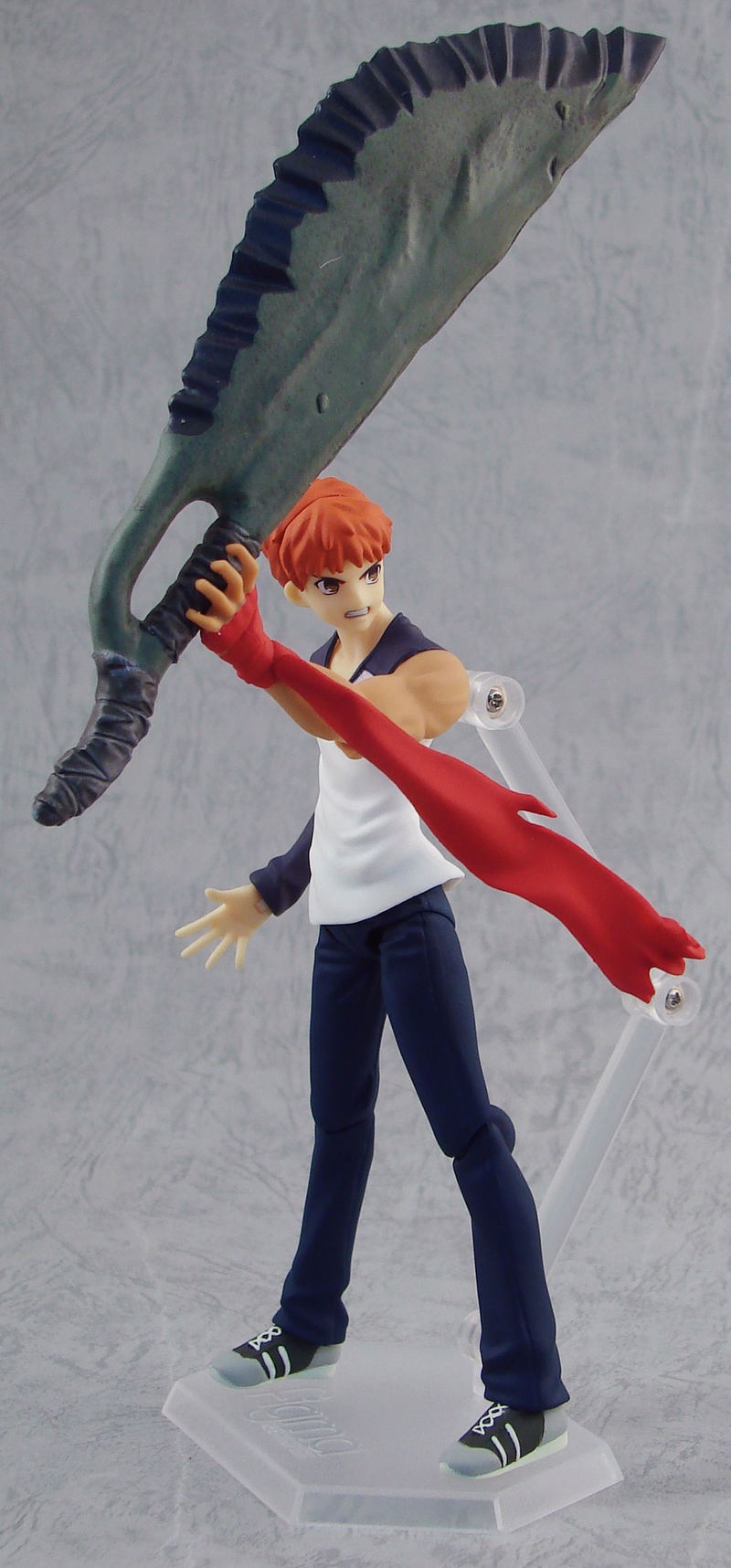 Fate/stay night Non Scale Pre-Painted PVC Figure: figma Emiya Shiro (Casual Version) image 3
