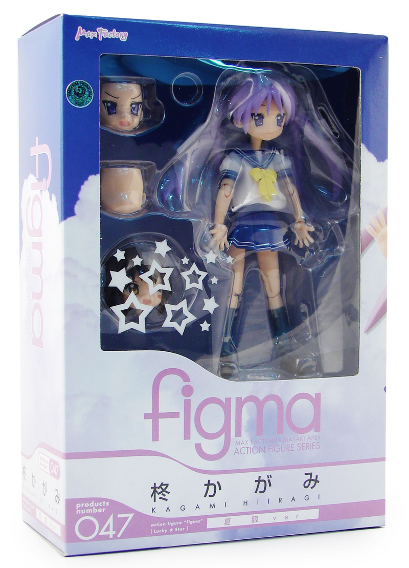 Lucky Star Non Scale Pre-Painted PVC Figure: figma Hiiragi Kagami image 8