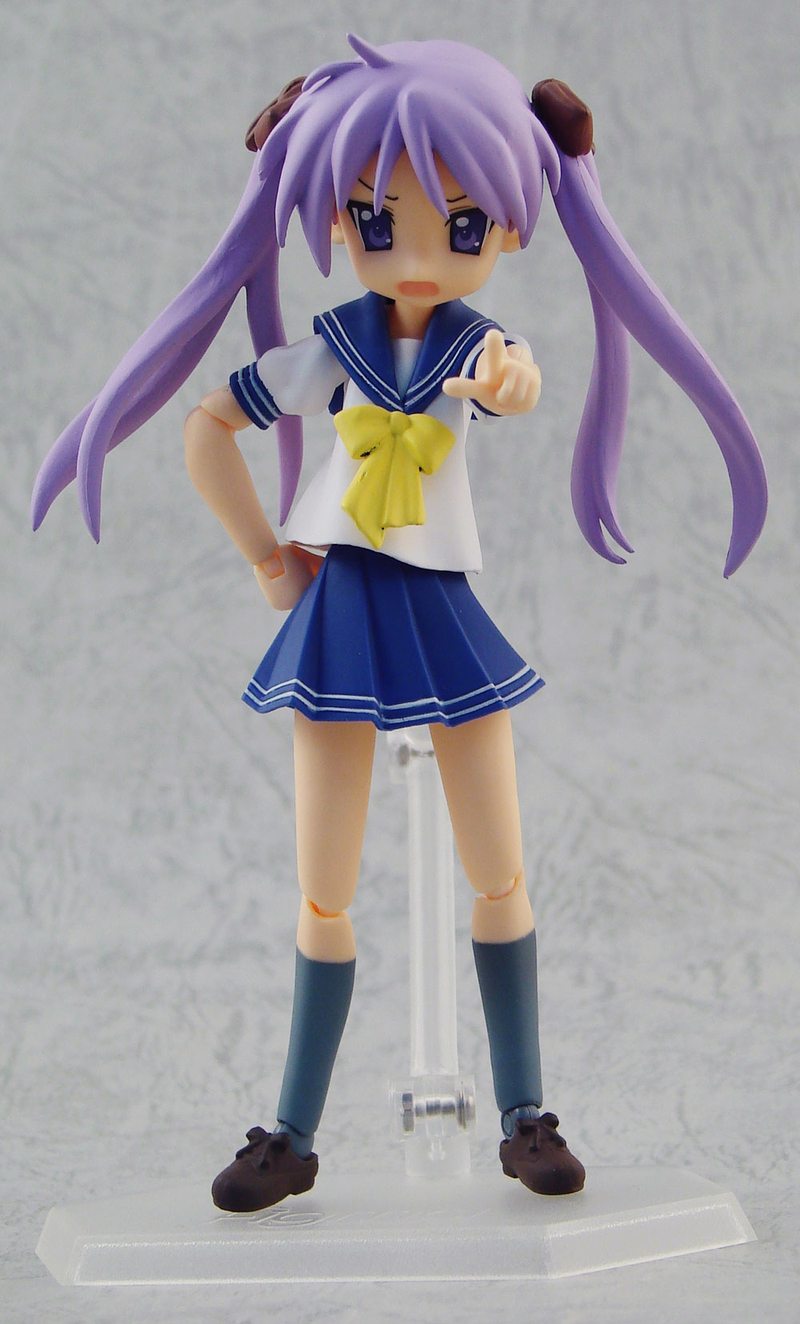Lucky Star Non Scale Pre-Painted PVC Figure: figma Hiiragi Kagami image 7