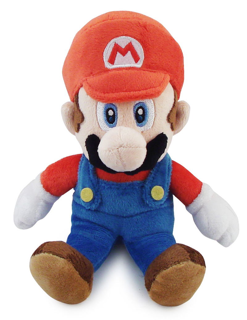 Super Mario Plush Series Plush Doll: Mario image 1