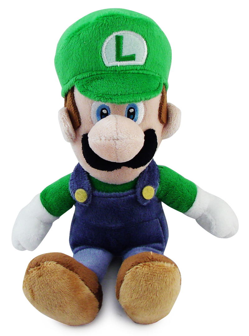 Super Mario Plush Series Plush Doll: Luigi image 1