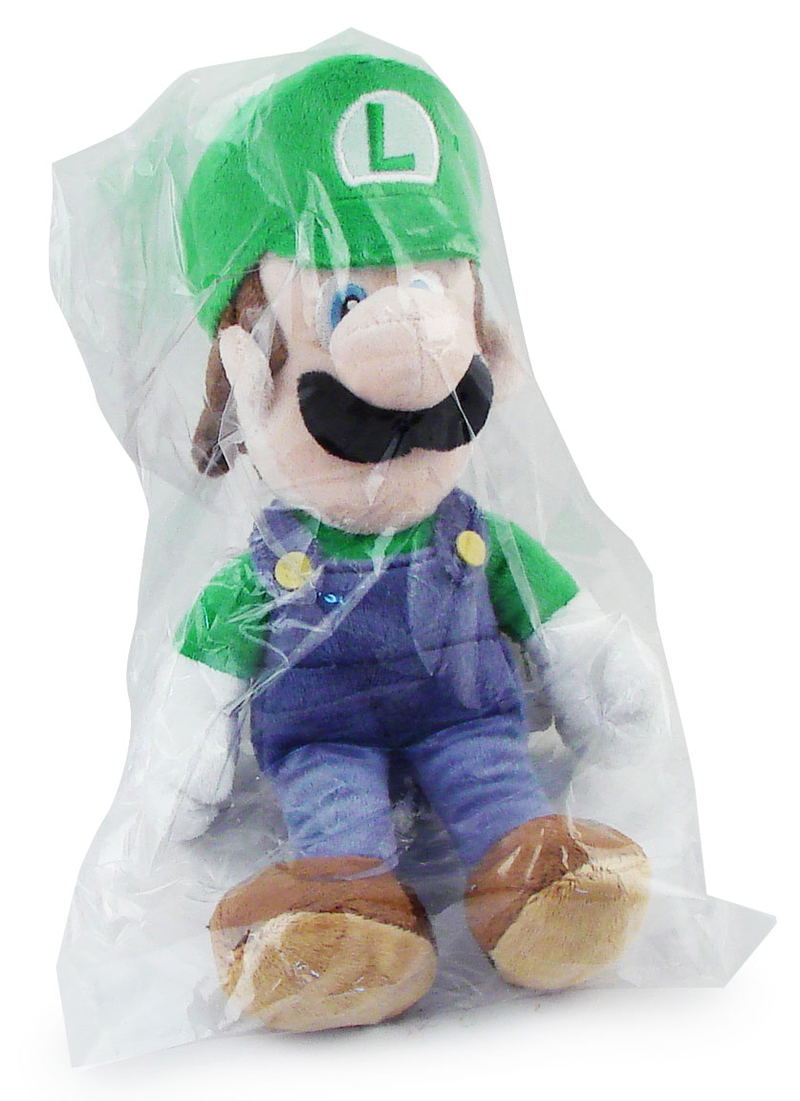 Super Mario Plush Series Plush Doll: Luigi image 3