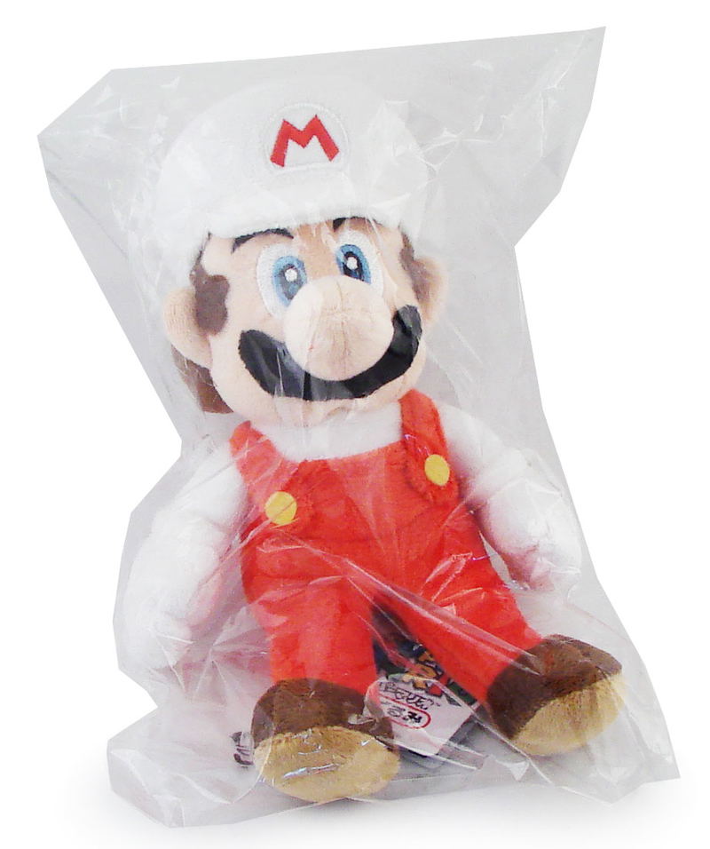 Super Mario Plush Series Plush Doll: Fire Mario image 3