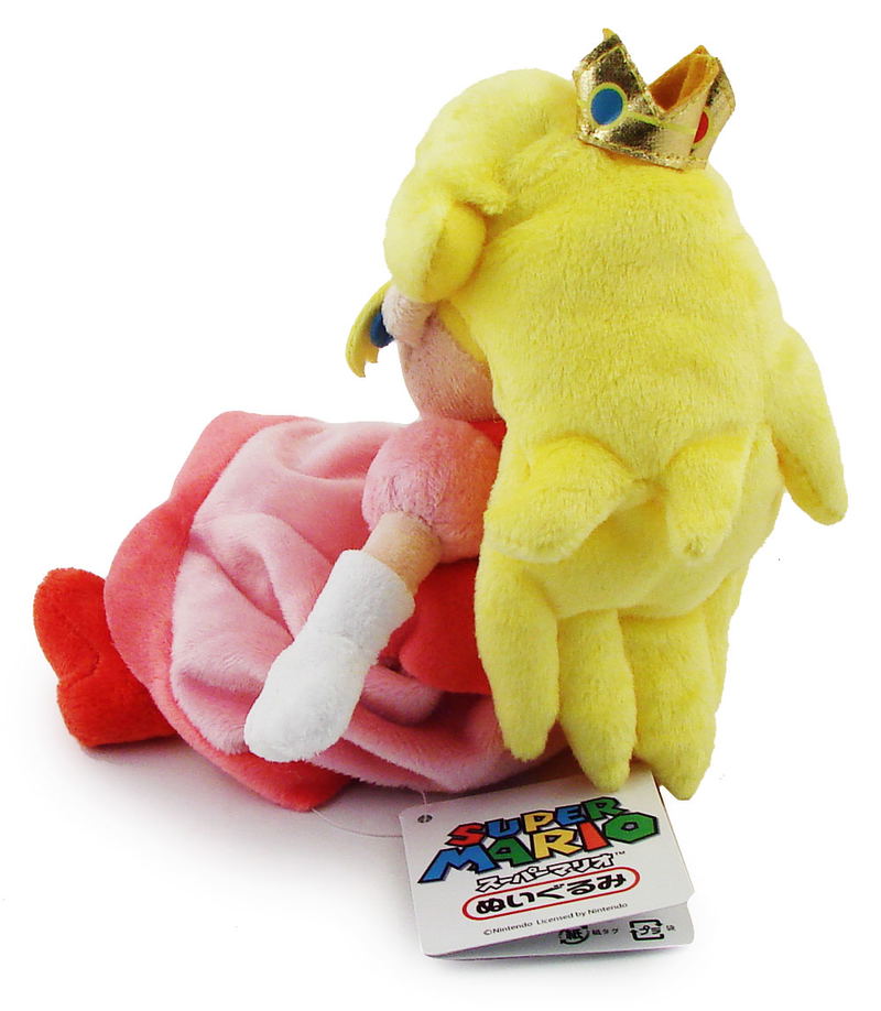 Super Mario Plush Series Plush Doll: Princess Peach (Small Size) image 2