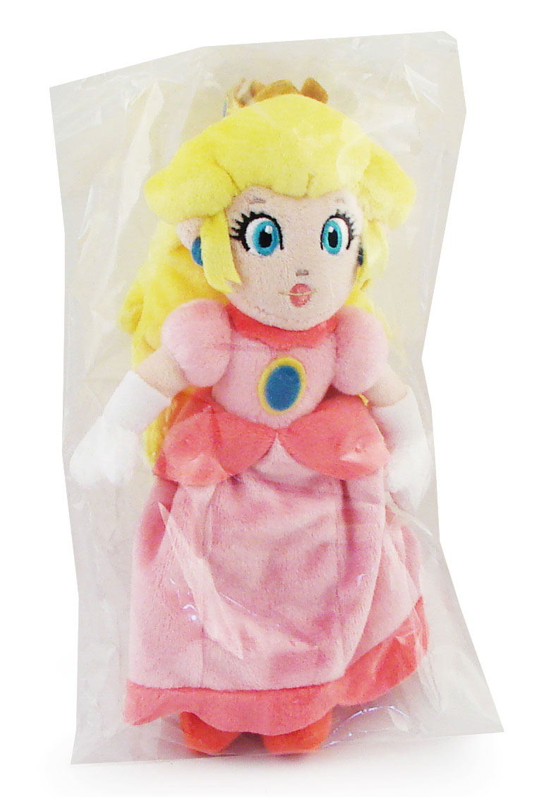Super Mario Plush Series Plush Doll: Princess Peach (Small Size) image 3