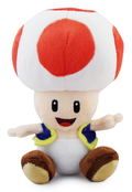 Super Mario Plush Series Plush Doll: Toad (Small Size) thumbnail 1
