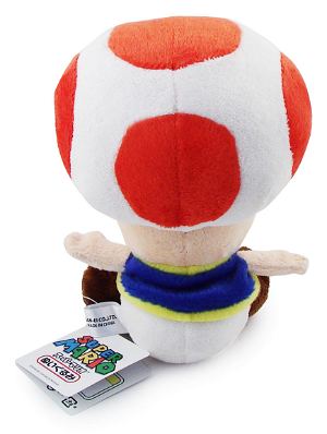 Super Mario Plush Series Plush Doll: Toad (Small Size)