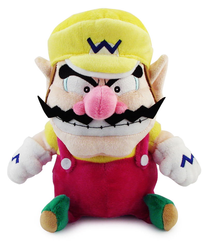 Super Mario Plush Series Plush Doll: Wario image 1