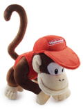 Super Mario Plush Series Plush Doll: Diddy Kong thumbnail 1