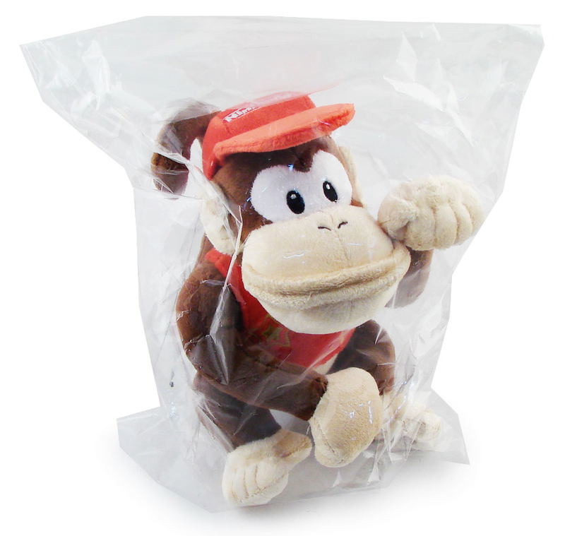 Super Mario Plush Series Plush Doll: Diddy Kong image 3