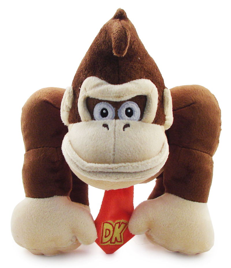 Super Mario Plush Series Plush Doll: Donkey Kong image 1