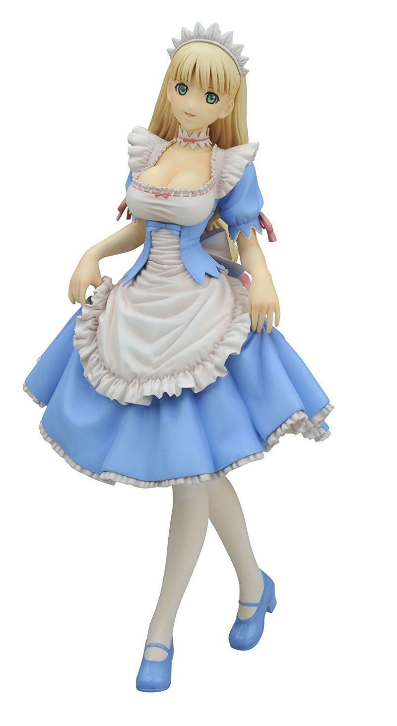 Shining Wind 1/8 Scale Pre-Painted PVC Figure: Clalaclan (Maid Version) image 1