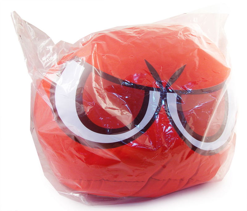 Puyo Puyo Plush Doll: Red Puyo (Large Size) image 2