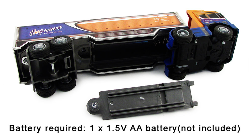 Mini-Gear Series R/C Cargo Truck (Orange & Blue) image 5