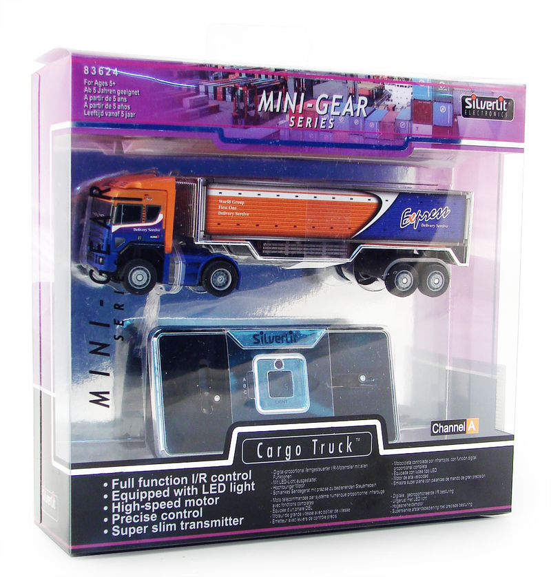 Mini-Gear Series R/C Cargo Truck (Orange & Blue) image 8