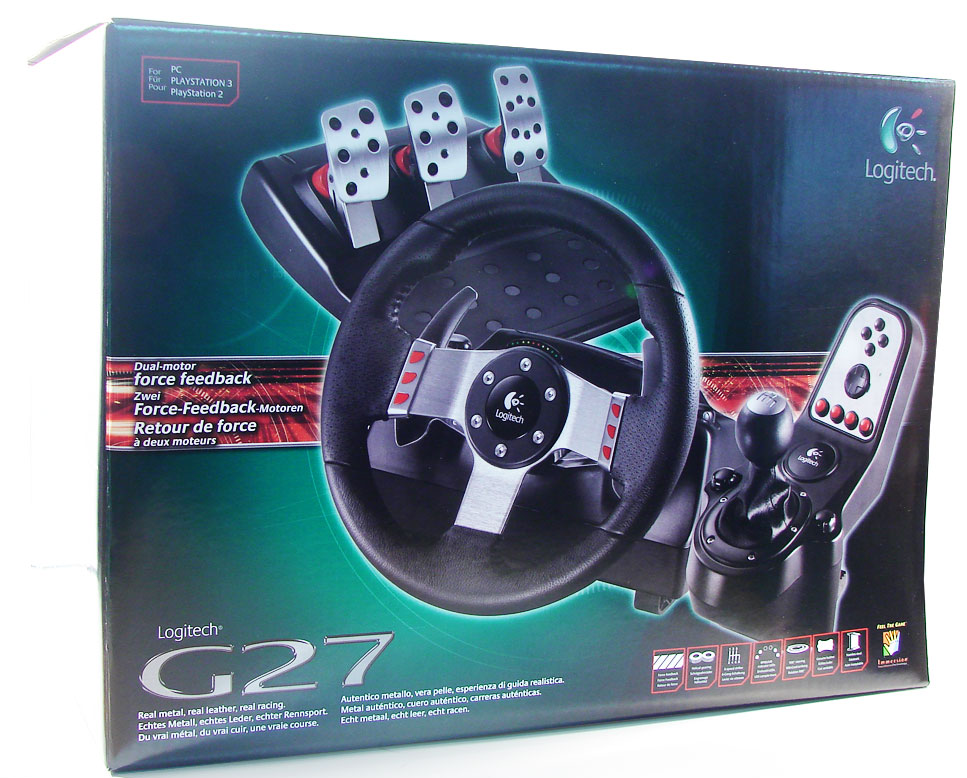 Rejsende købmand Hollow galdeblæren Logitech G27 Racing Wheel for PlayStation 3