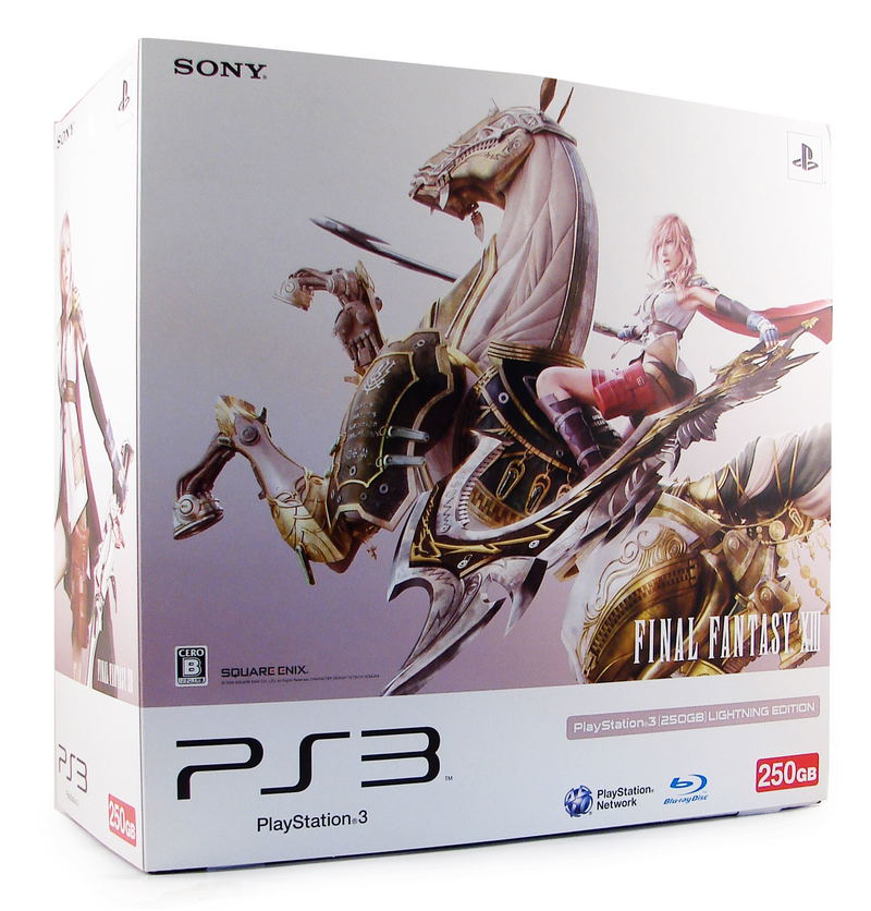 PlayStation3 Slim Console - Final Fantasy XIII Lightning Bundle (HDD 250GB Model) - 110V image 2