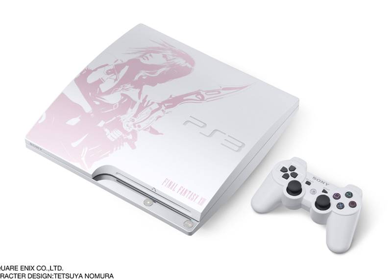 PlayStation3 Slim Console - Final Fantasy XIII Lightning Bundle (HDD 250GB  Model) - 110V