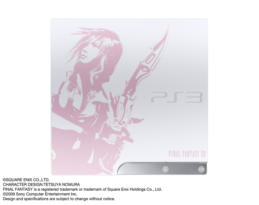 PlayStation3 Slim Console - Final Fantasy XIII Lightning Bundle