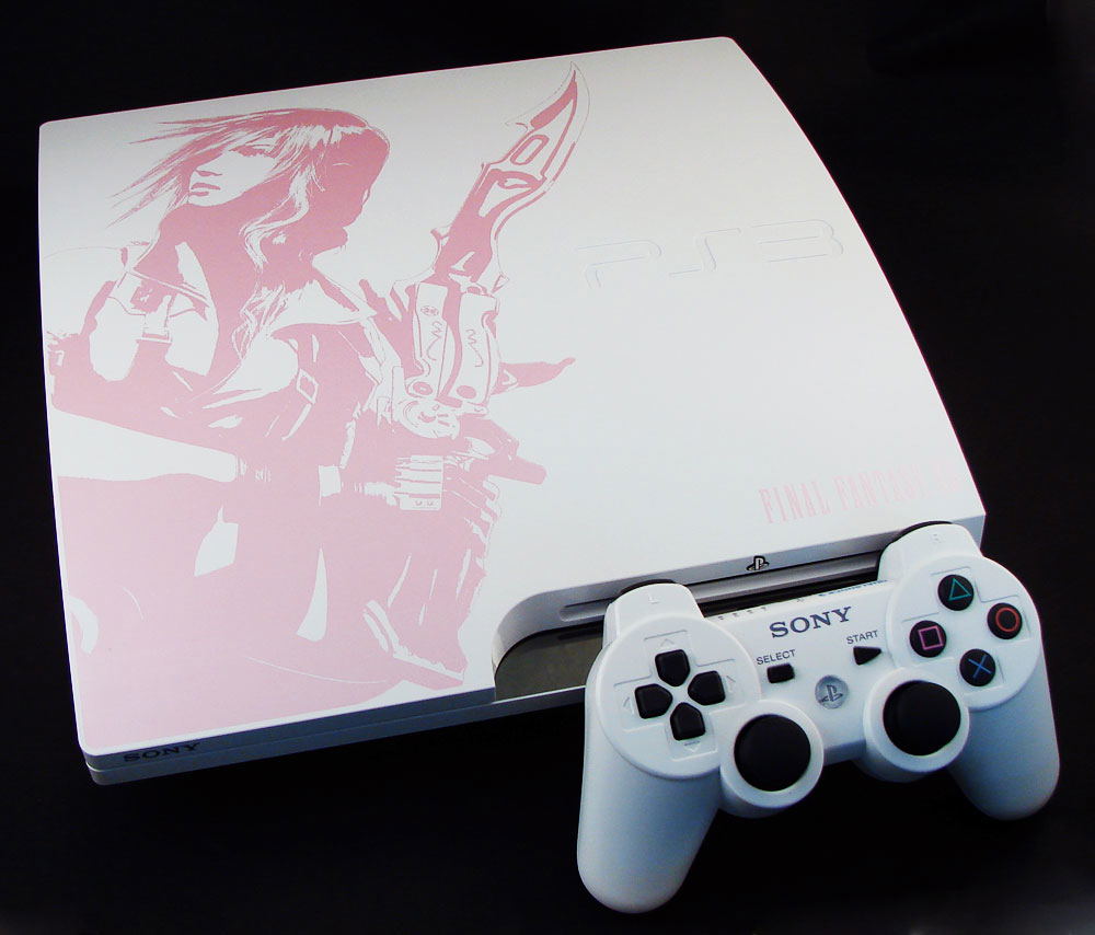 PlayStation3 Slim Console - Final Fantasy XIII Lightning Bundle