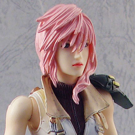 Final Fantasy XIII Play Arts Kai Pre-Painted Figure: Lightning (Re-run) image 2