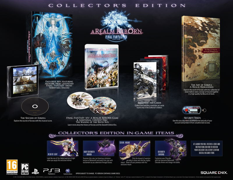 Final Fantasy XIV: A Realm Reborn (Collector's Edition) (DVD-ROM) image 2