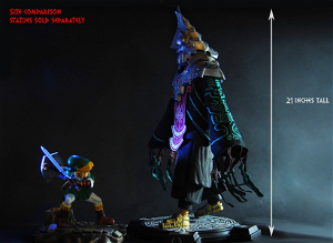 The Legend of Zelda 1/4 Scale Twilight Princess - Zant Statue