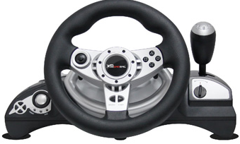 Real Drift Racing Wheel for PlayStation 2, Windows, PlayStation