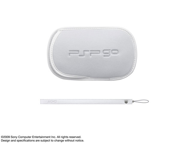 PSP PlayStation Go Pouch & Strap (White) image 1