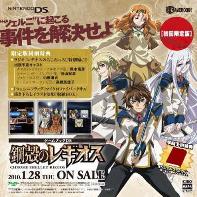 Game Book DS: Koukaku no Regios [Limited Edition] image 3