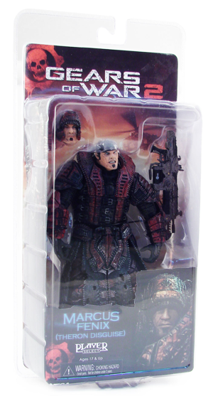 Gears of War Series 4 Pre-Painted Figure: Marcus Fenix (Theron Disguise)_