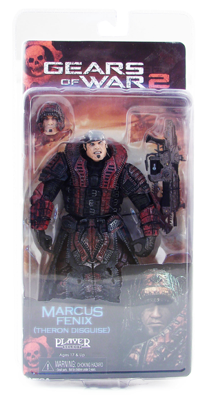 Gears of War Series 4 Pre-Painted Figure: Marcus Fenix (Theron Disguise)_