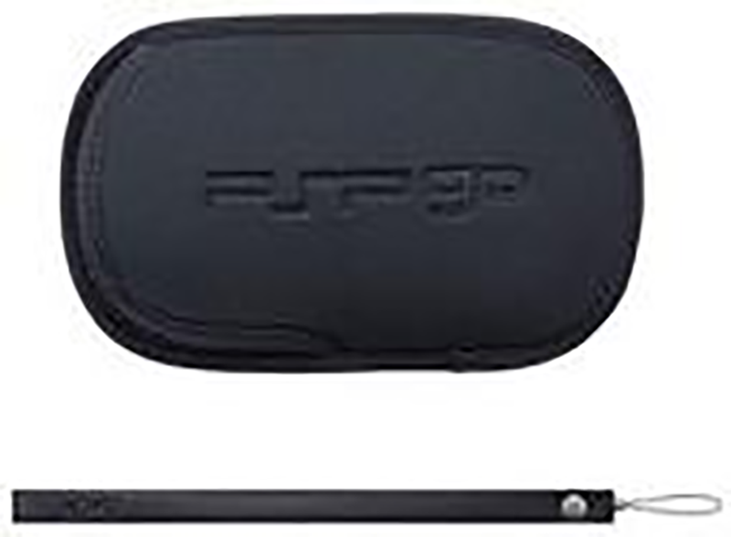 PSP PlayStation Go Pouch & Strap (Black) image 1