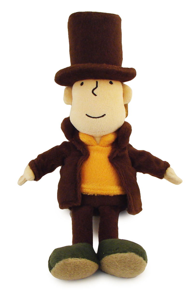 Layton Kyouju Plush Doll: Professor Layton (S Size) image 1