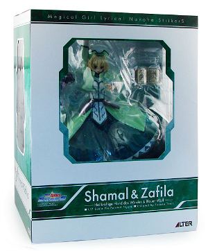 Magical Girl Lyrical Nanoha Striker S 1/7 Scale Pre-Painted PVC Figure: Shamal & Zafila Puppy