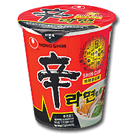 Nong Shim Cup Noodles - Shin Flavor image 1