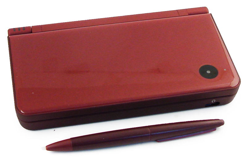 Nintendo DSi LL (Wine Red) image 1