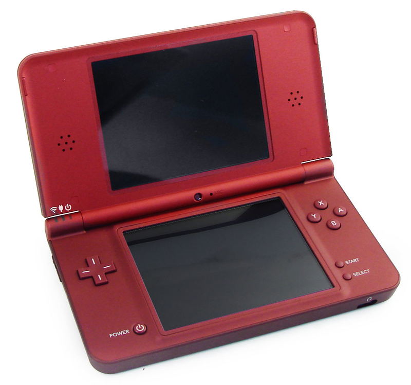 Nintendo DSi LL (Wine Red) image 2