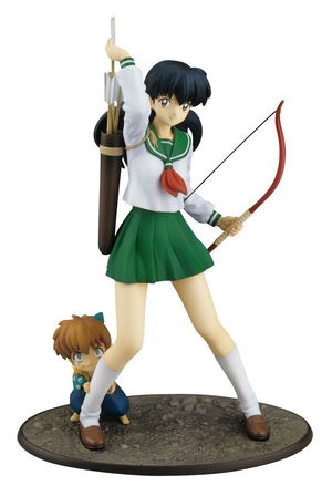 Inuyasha: 1/8 Scale Painted Figure - Kagome & Shippou_