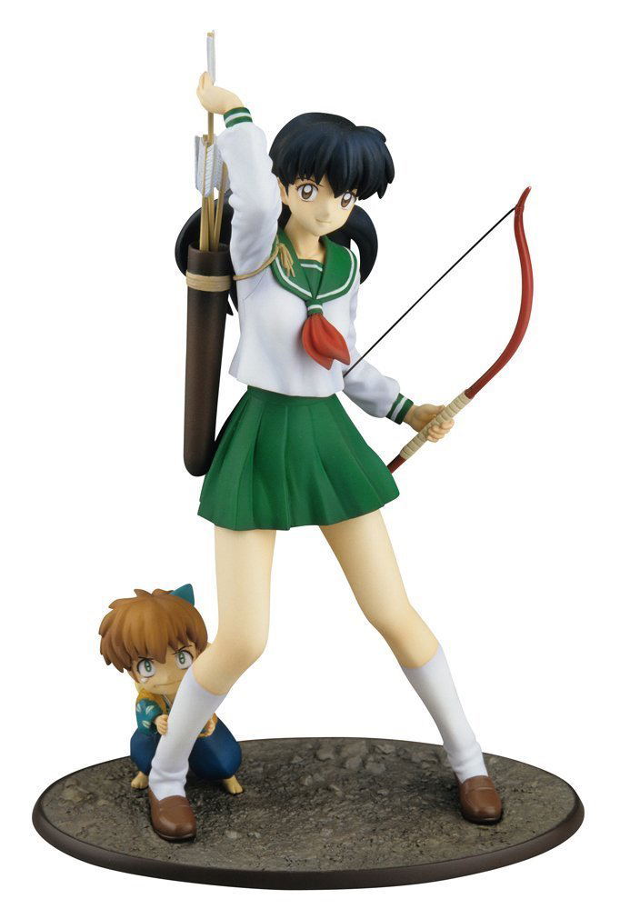 Inuyasha: 1/8 Scale Painted Figure - Kagome & Shippou image 1