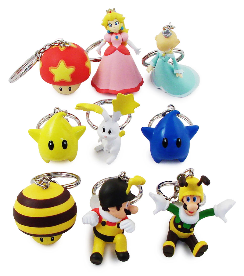 Banpresto Super Mario Galaxy Figure Vol. 1 Key Chain image 1