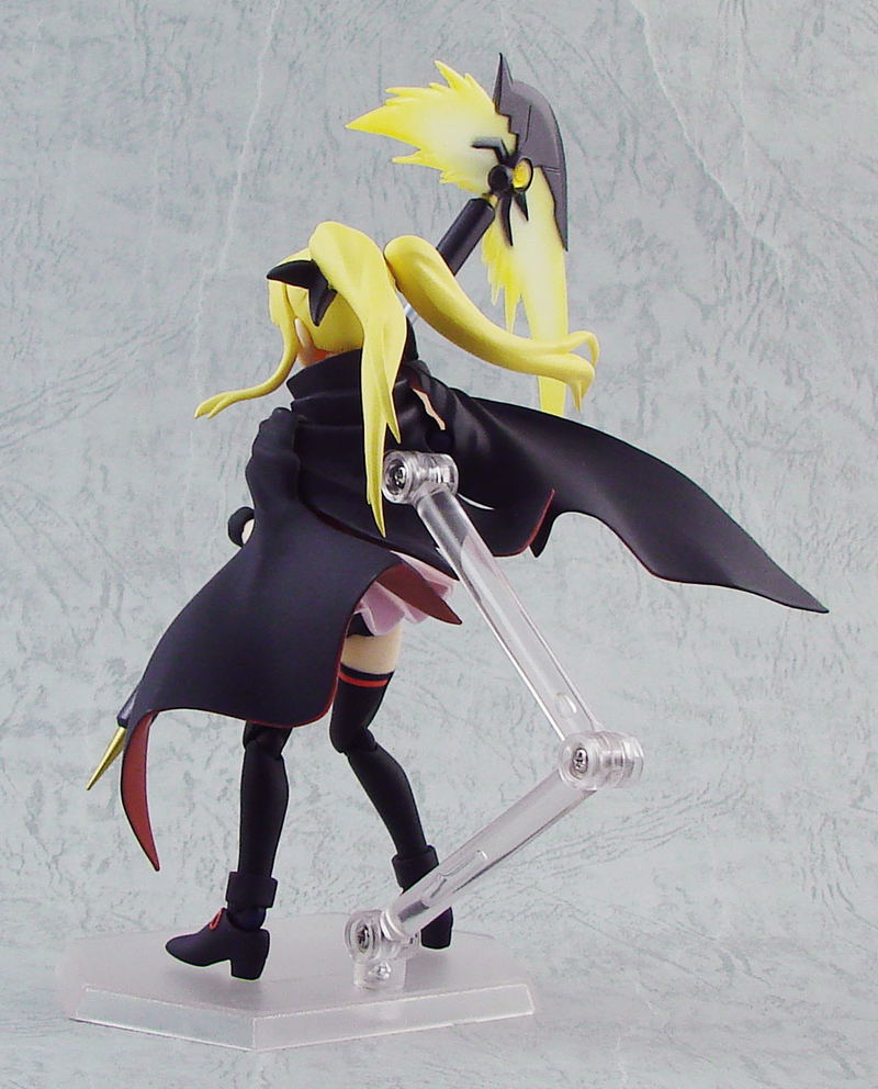 Magical Girl Lyrical Nanoha Striker S Non Scale Pre-Painted PVC Figure: figma Fate Testarossa image 4