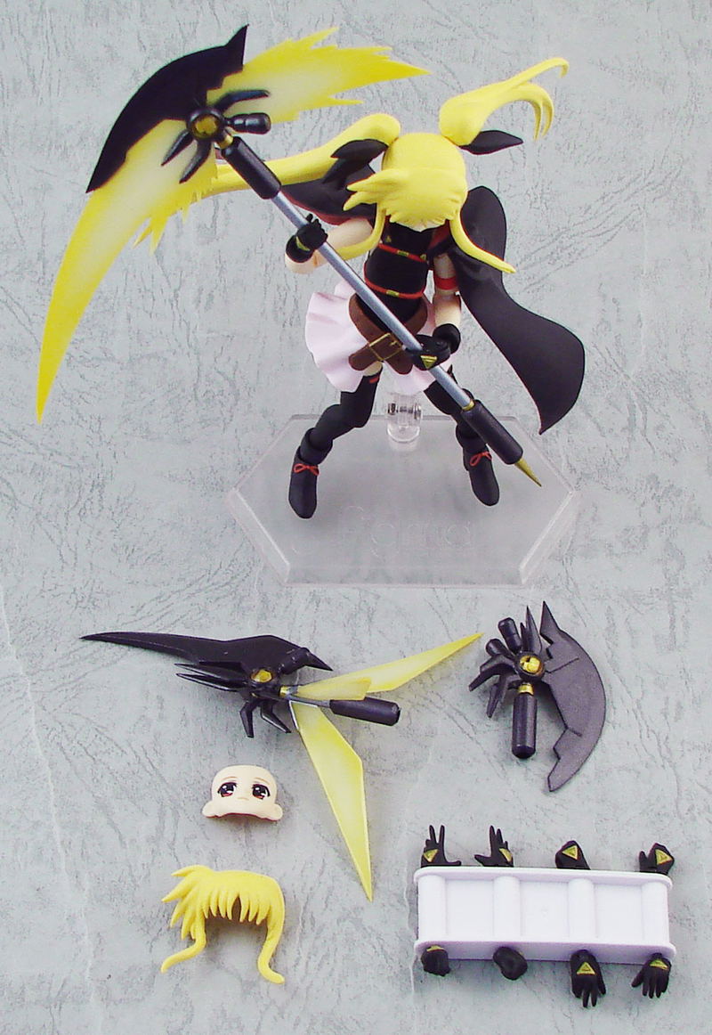 Magical Girl Lyrical Nanoha Striker S Non Scale Pre-Painted PVC Figure: figma Fate Testarossa image 5