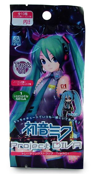 Hobby Stock Vocaloid: Character Vocal Series Miku Hatsune Project Diva Trading Strap Track 1