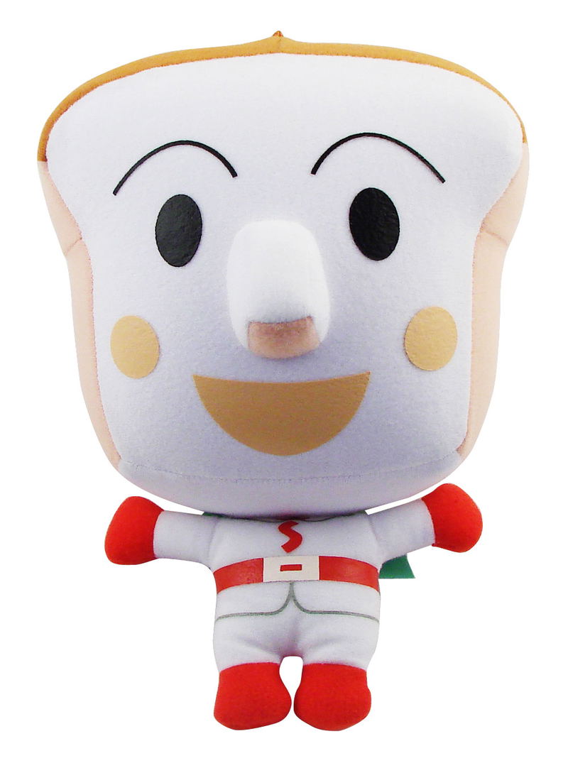 Anpanman Ponpon Air Plush Doll: Syokupanman image 1