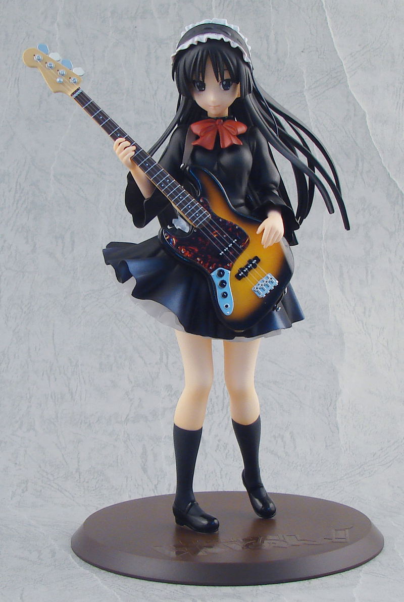 K-ON! 1/8 Scale Pre-Painted PVC Figure: Akiyama Mio (Up Lark Version) image 3